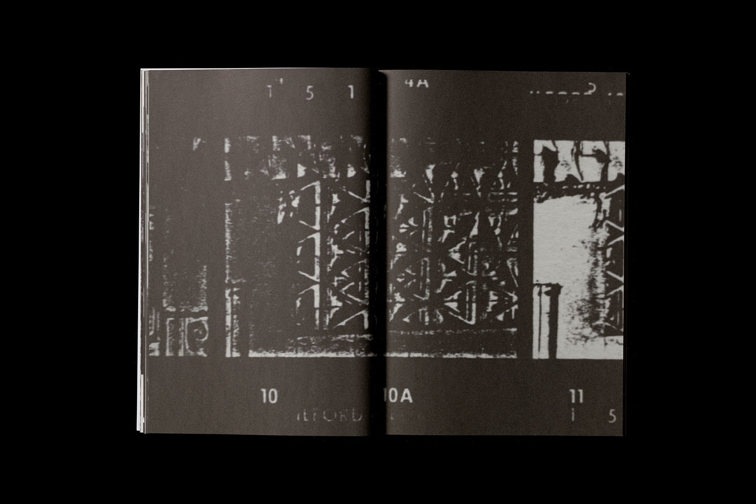 Some Kinds of Duration. Softcover, 122 pp + 8 pp booklet, offset, Edition of 1000, 182 x 257 mm. Design by Nicholas Mangan and Warren Taylor. ISBN 978-0-9873555-0. Published by 3-Ply, 2012