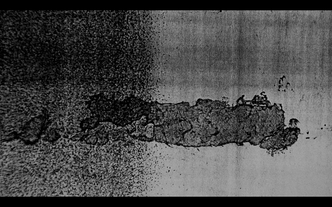 _Some kinds of Duration_, 2011. HD Video, black and white, sound, 5:05 minutes.