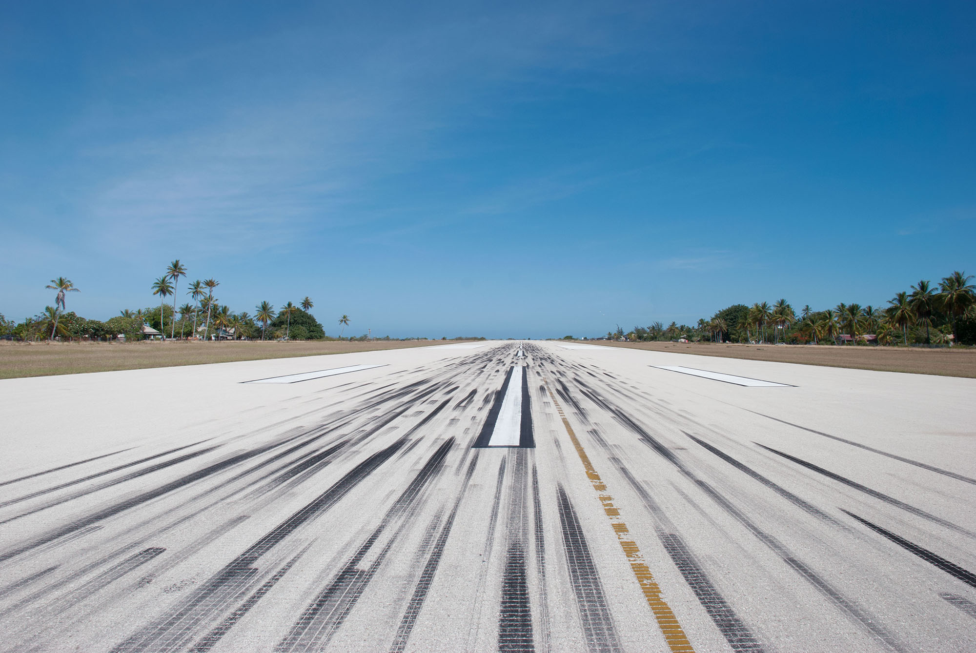 Nicholas Mangan, Tarmac at Nauru International Airport, 2009.